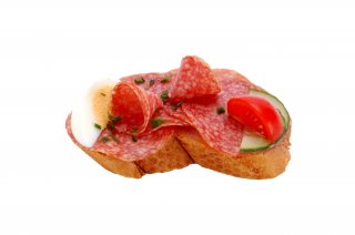 Salamibrötchen